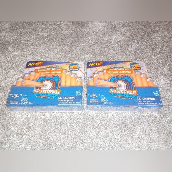 Lot of 2 - Nerf Accustrike Series 24-Pack Refill N-Strike Elite Nerf Gun Darts - Picture 2 of 4